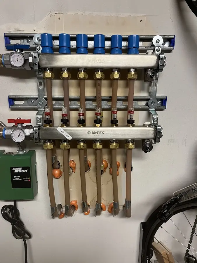 Plumber performing Leak Detection at a residential property in North Strabane